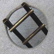 detail of a ladder sculpture, link to maquette page: climb down for more info . . . 
